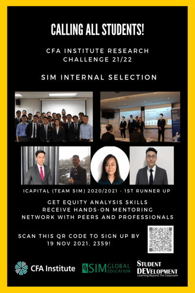 CFA Institute Research Challenge 21/22 SIM Internal Selection
