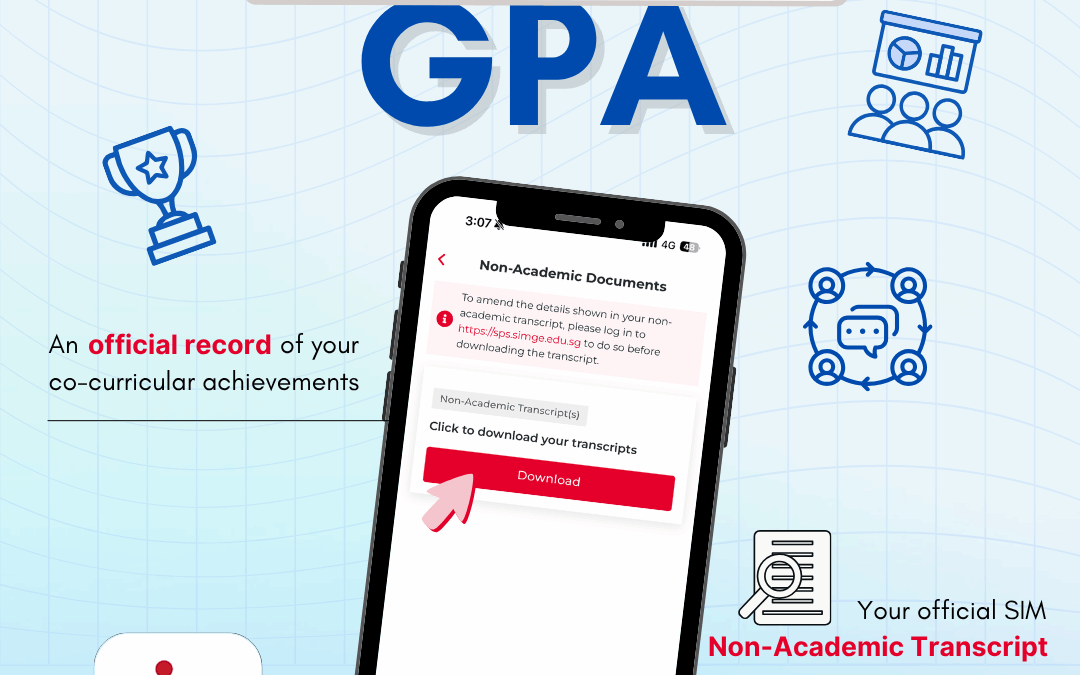 Beyond GPA: Your Official SIM Non-Academic Transcript
