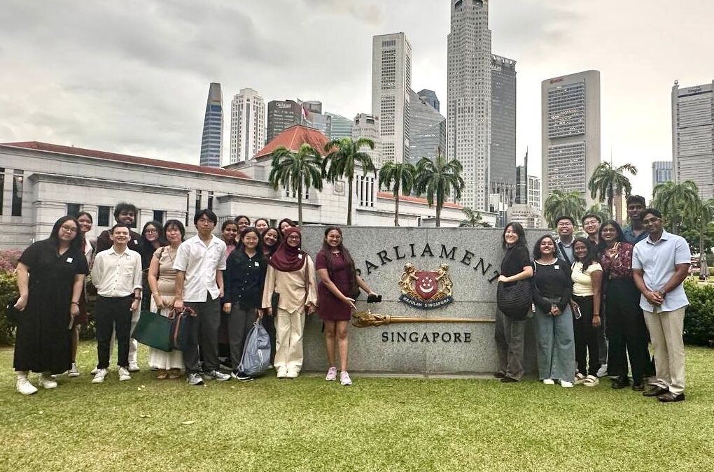 A Glimpse Inside Singapore’s Parliament: SAS Members Explore the Nation’s Legislative Heart