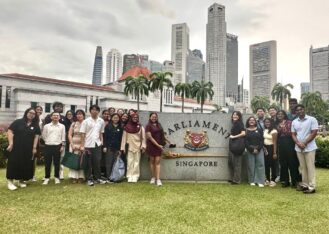 A Glimpse Inside Singapore’s Parliament: SAS Members Explore the Nation’s Legislative Heart