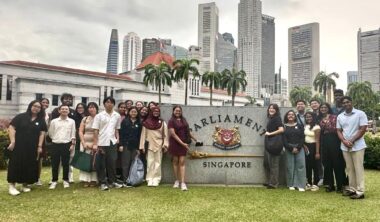 A Glimpse Inside Singapore’s Parliament: SAS Members Explore the Nation’s Legislative Heart