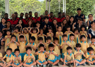 “Little Hearts, Big Love”: UOBSC’s Valentine’s Outreach for Children and Migrant Workers